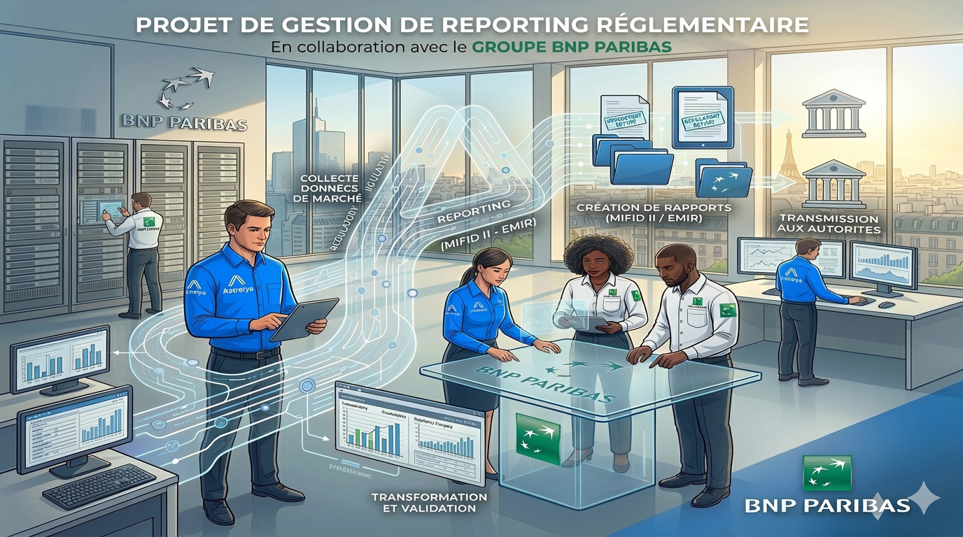 Gestion de Reporting Réglementaire MiFID II & EMIR - ASTRELYA