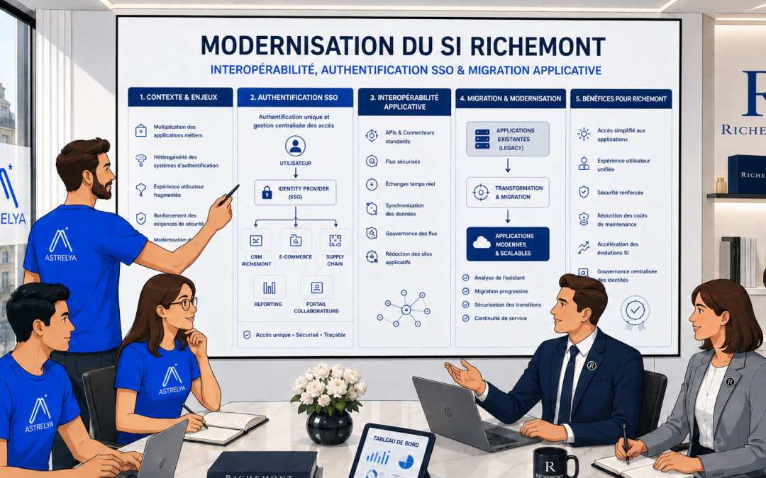 Interopérabilité, Authentification SSO et Migration Applicative – Richemont