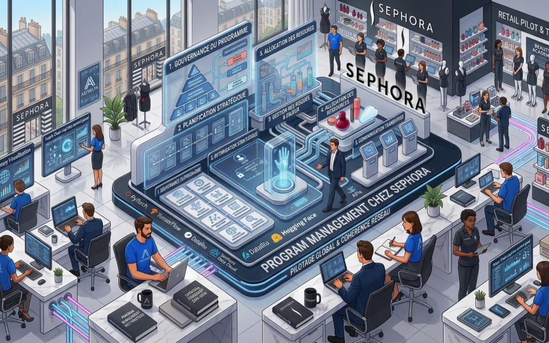 Program management, prise en charge de programmes transverses – Sephora